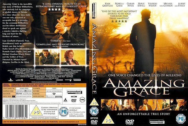 dvd cover Amazing Grace (2006) R2