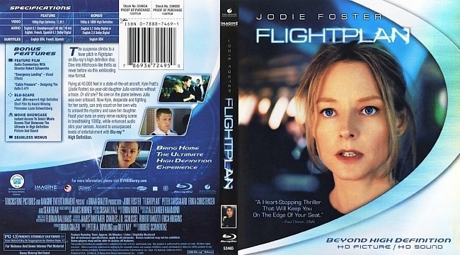dvd cover Flightplan