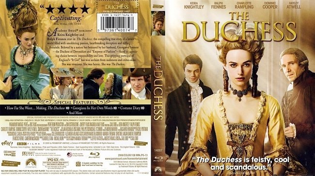 dvd cover The Duchess