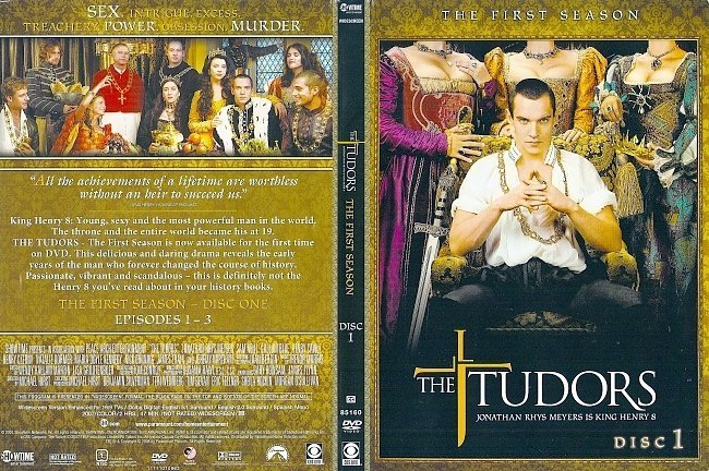 dvd cover The Tudors: All Seasons - Front s