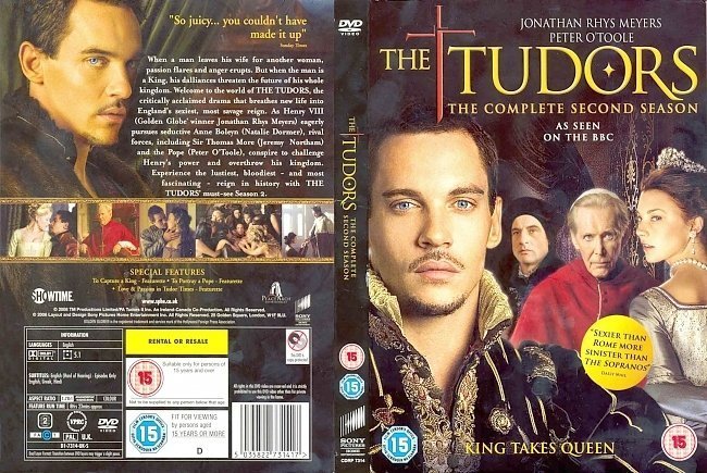 dvd cover The Tudors: All Seasons - Front s