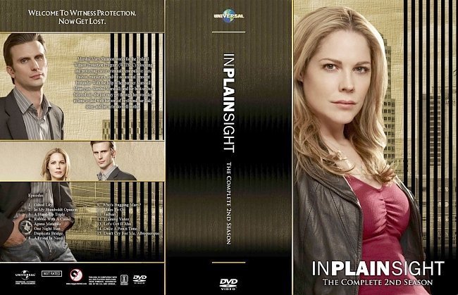 dvd cover In Plain Sight Season 2