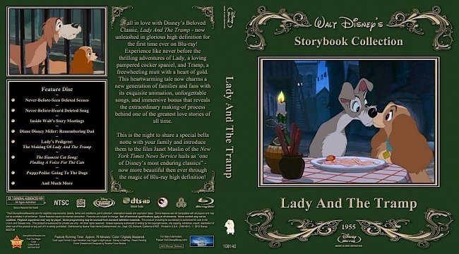 dvd cover Lady And THe Tramp