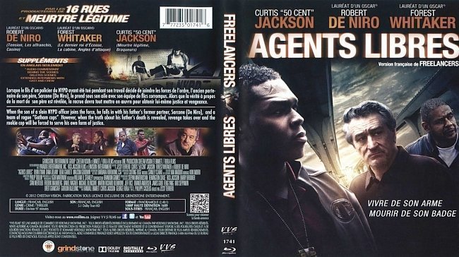 dvd cover Agents Libres Freelancers Canadienne Bluray