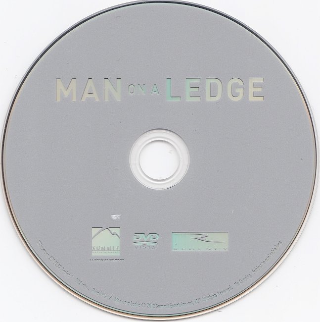 dvd cover Man On A Ledge WS R1