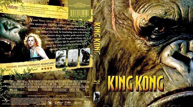 dvd cover King Kong