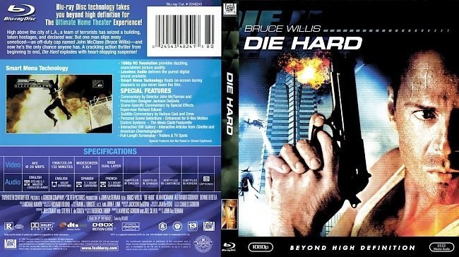 dvd cover Die Hard