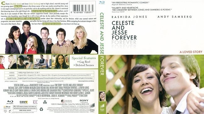 dvd cover Celeste And Jesse Forever