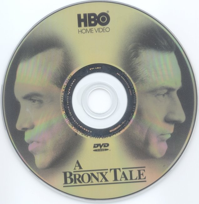 dvd cover A Bronx Tale (1993) R1