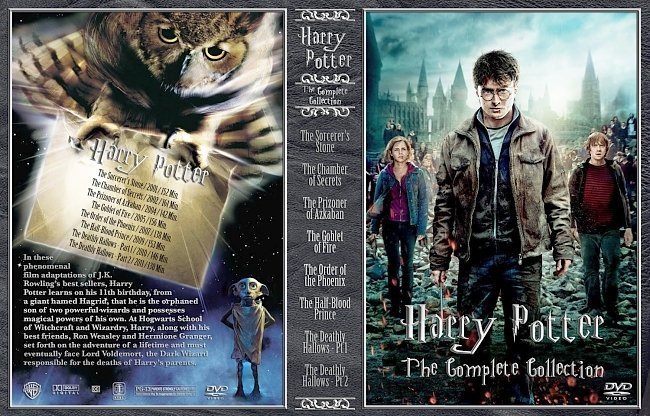 dvd cover HP 1 7 v1