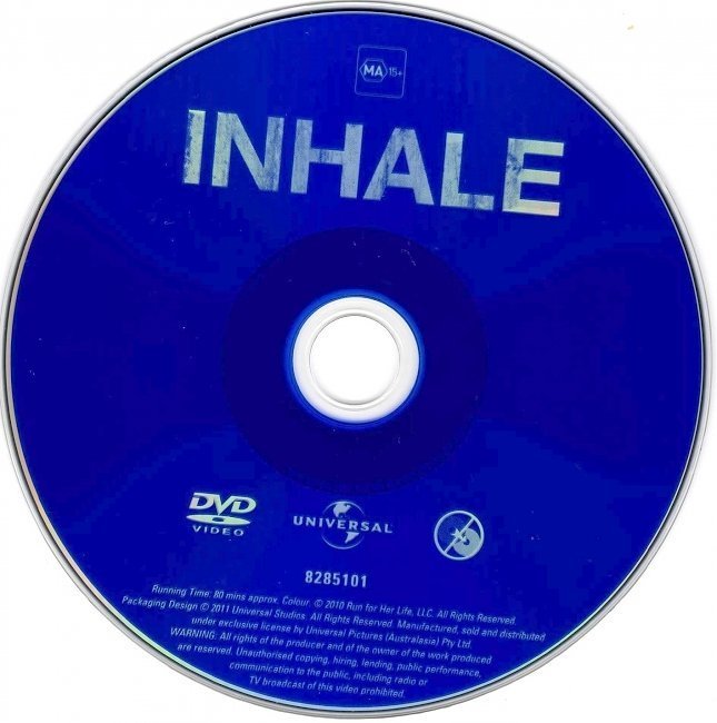 dvd cover Inhale (2010) WS R4