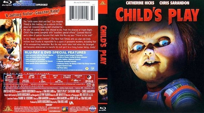 dvd cover Child's Play