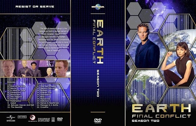 dvd cover Earth Final Conflict Season 2
