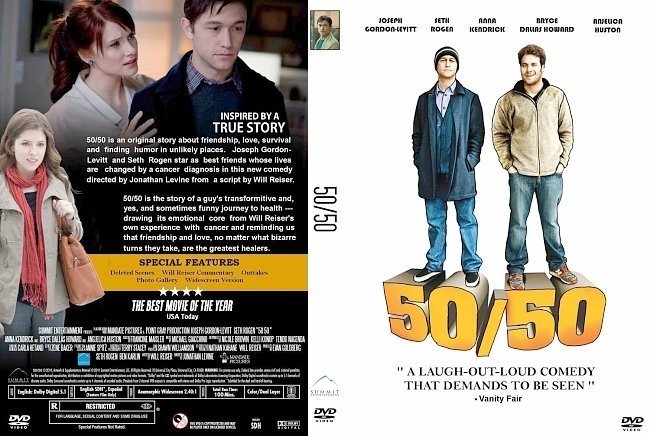 dvd cover 50/50