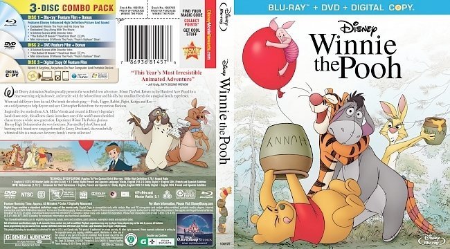 dvd cover Winnie The Pooh