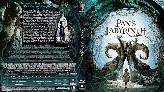 dvd cover Pan's Labyrinth