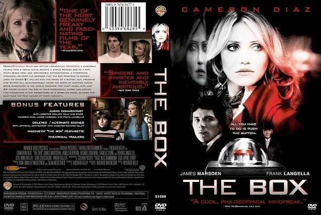 dvd cover The Box (2009) R1