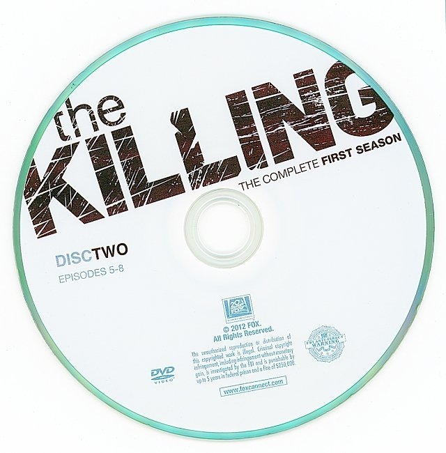 dvd cover The Killing: Season 1 (2011) WS R1