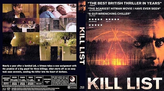 dvd cover Kill List 2011 BD