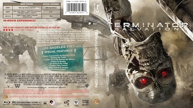 dvd cover Terminator Salvation
