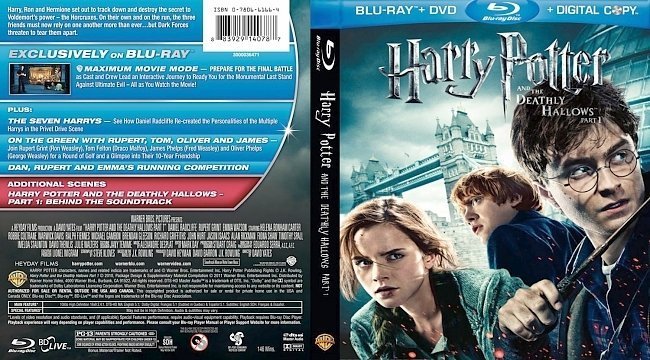 dvd cover harry potter and the deathly hallows p1 br