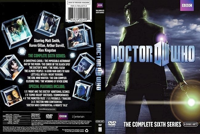 dvd cover Doctor Who Season Six