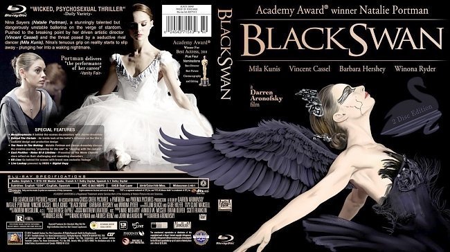 dvd cover Black Swan