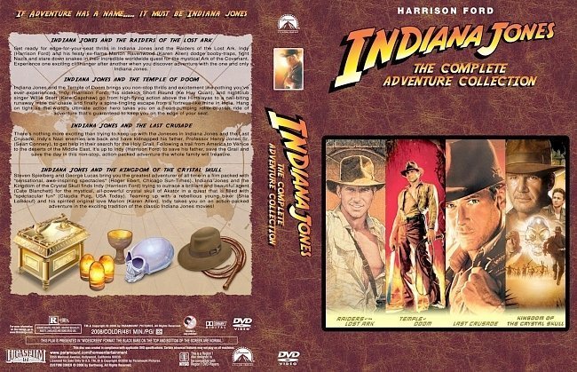 dvd cover Indiana Jones Complete Collection