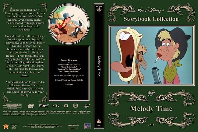 dvd cover Melody