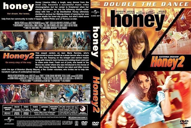 dvd cover Honey Double Feature