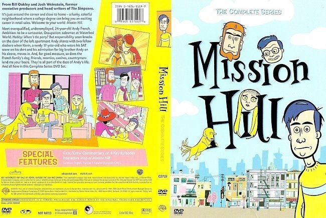 dvd cover Mission Hill FRONT