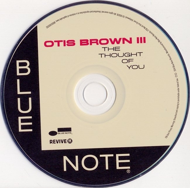 dvd cover Otis Brown III - The Thought Of You