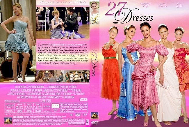 dvd cover 27 Dresses (2008) R1