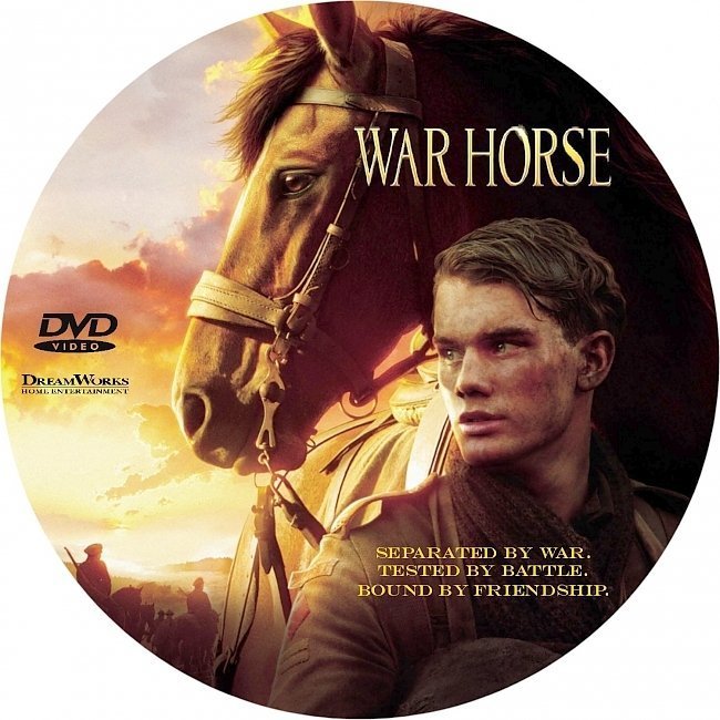 dvd cover War Horse (2011)