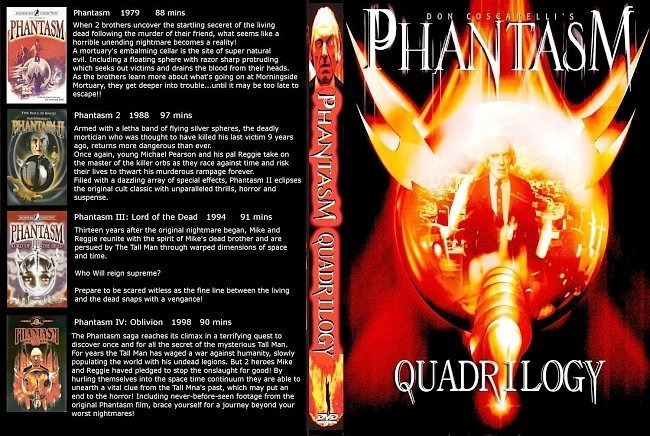 dvd cover Phantasm Collection