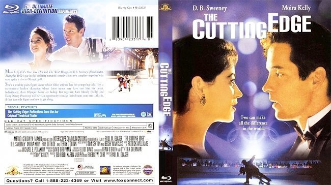dvd cover The Cutting Edge