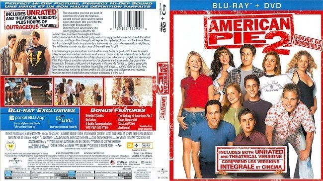 dvd cover American Pie 2