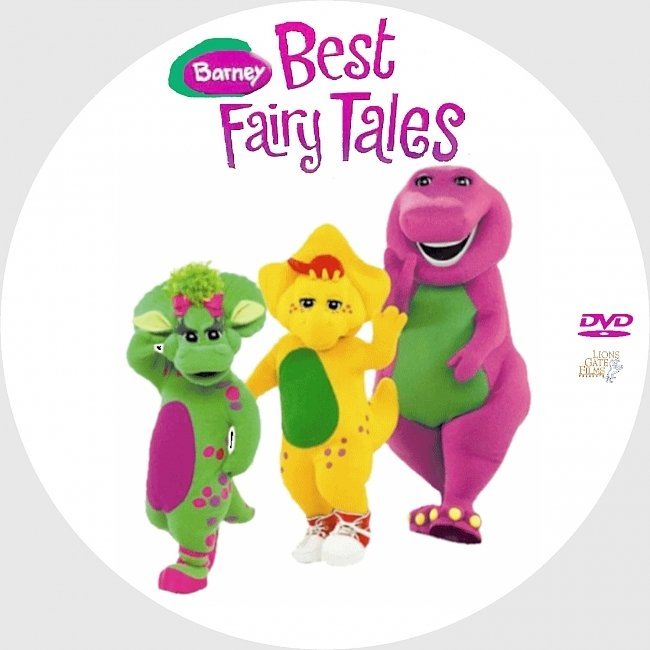 dvd cover Barney Best Fairy Tales (2010)