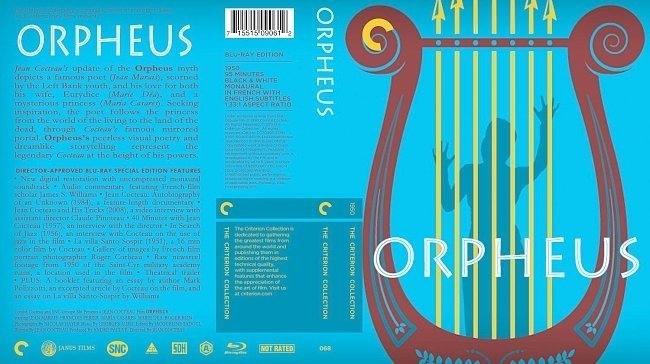 dvd cover Orpheus