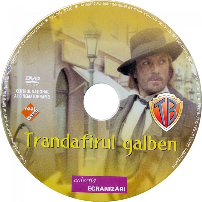 dvd cover Trandafirul Galben