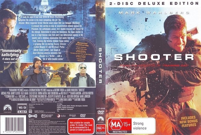dvd cover Shooter Deluxe Edition (2007) WS R4