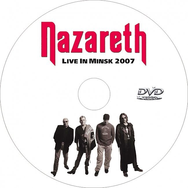 dvd cover Nazareth - Live In Minsk (2007)