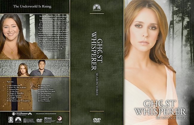 dvd cover Ghost Whisperer Season 3