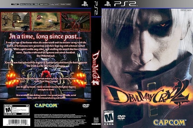 dvd cover Devil May Cry 2