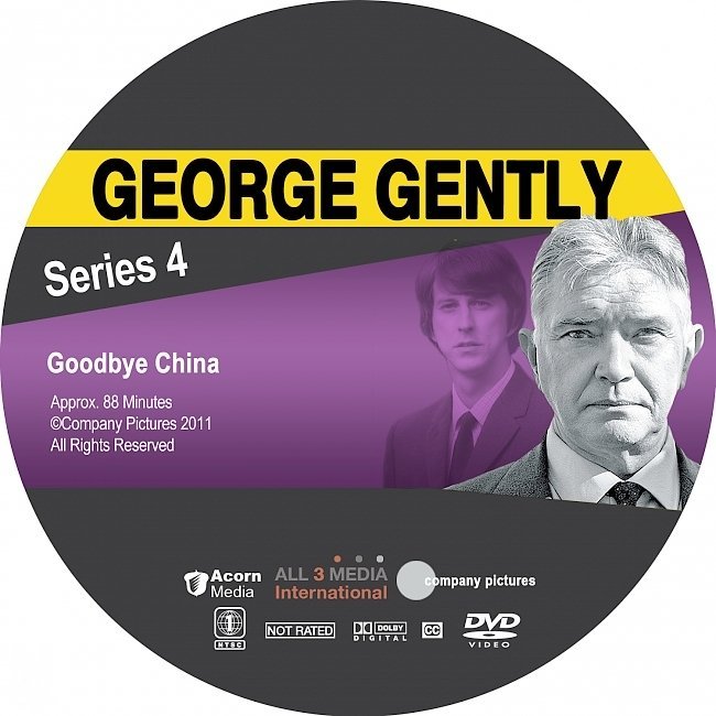 dvd cover George Gently: Series 4 R1 CUSTOM