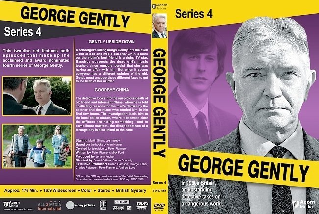 dvd cover George Gently: Series 4 R1 CUSTOM