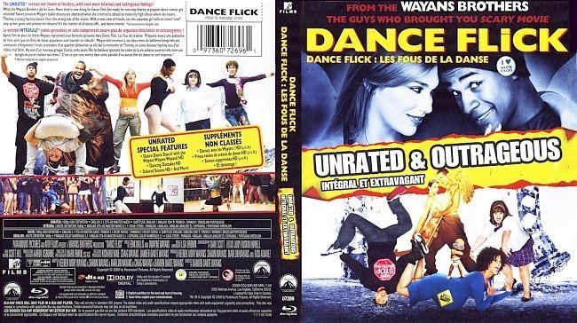 dvd cover Dance Flick