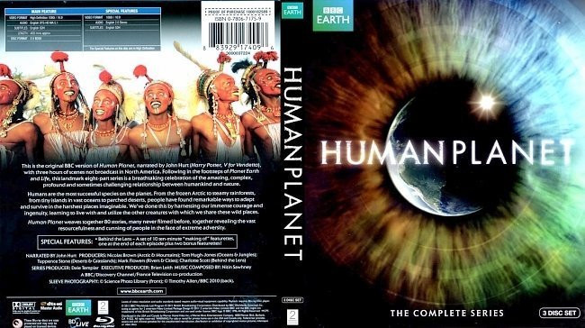 dvd cover Human Planet