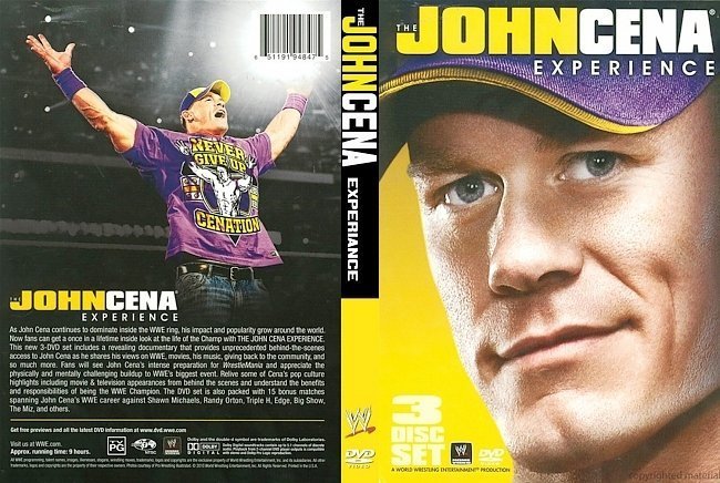 dvd cover The John Cena Experience