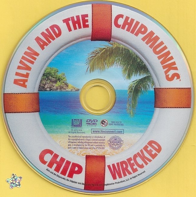 dvd cover Alvin And The Chipmunks: Chipwrecked (2011)
